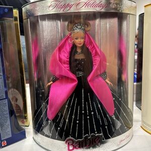 1998 Happy Holidays Barbie🖤🩷